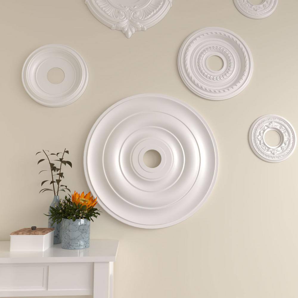 Crawley 18" Primed Urethane Ceiling Medallion