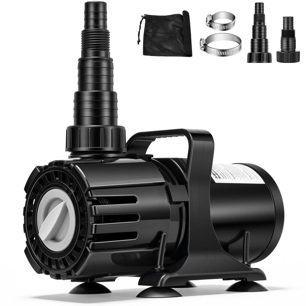 900-2400 GPHAdjustable Flow Submersible Pond Pump with Adjustable Nozzle and Barrier Pump Bag price history on PriceWatchPro