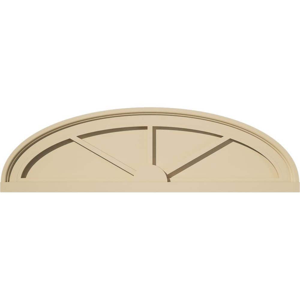 30-in. W x 8-1/2-in. H x 2-in. P Elliptical 3 Spoke Signature Urethane Pediment, Primed Tan price history on PriceWatchPro