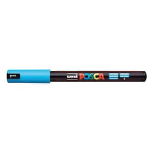 POSCA PC-1M Extra Fine Bullet Paint Marker, Silver 076843 - The Home Depot