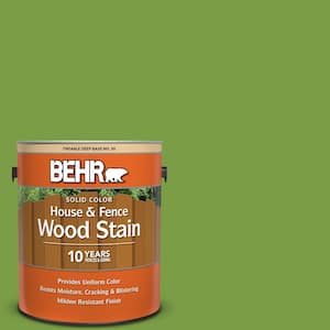 1 gal. #420B-7 Pepper Grass Solid Color House and Fence Exterior Wood Stain