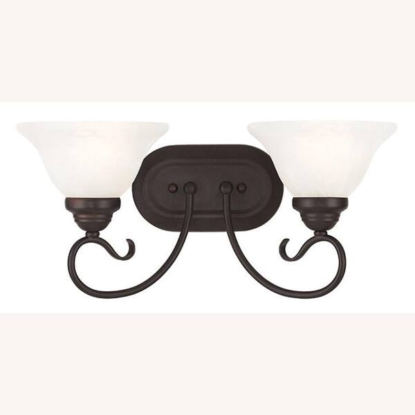 Livex Lighting Coronado 2 Light Bronze Bath Light