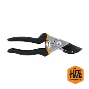 5/8 in. Cut Capacity Steel Blade with Non-Slip Grip Bypass Hand Pruning Shears