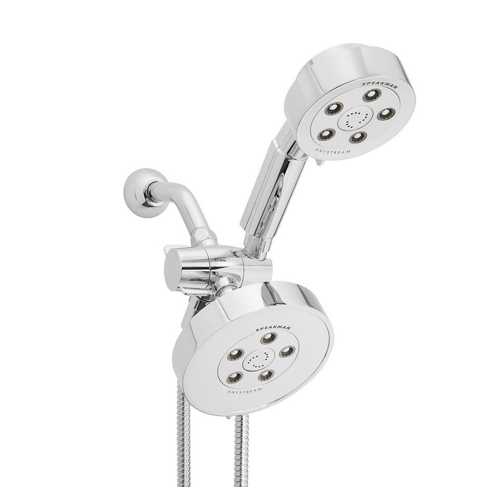 Speakman Anystream 360° Chrome Shower Head With cheapest 3 Main Stream Settings