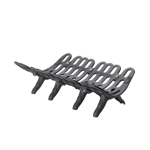 Liberty Foundry 26 in. Cast Iron Fireplace Grate with 2.5 in. Legs