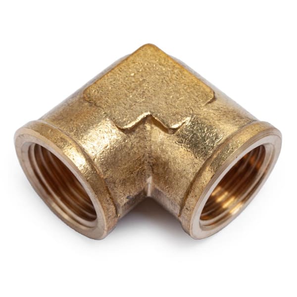 LTWFITTING 1/2 in. FIP Brass Pipe Coupling Fitting (5-Pack