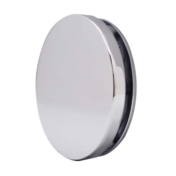 Westbrass Illusionary Overflow Cover, Polished Chrome