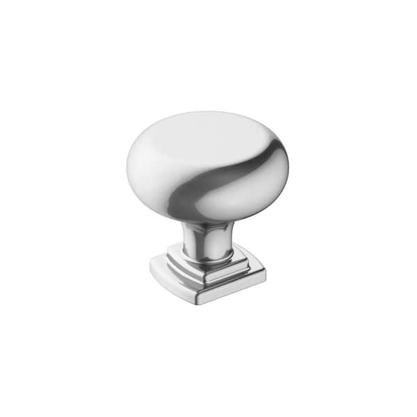 Amerock Surpass 1-1/4 in. (32mm) Classic Polished Chrome Round Cabinet Knob