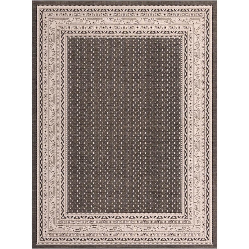 Unique Loom Williamsburg Allover Gray 9' 0 x 12' 0 Area Rug 3129604