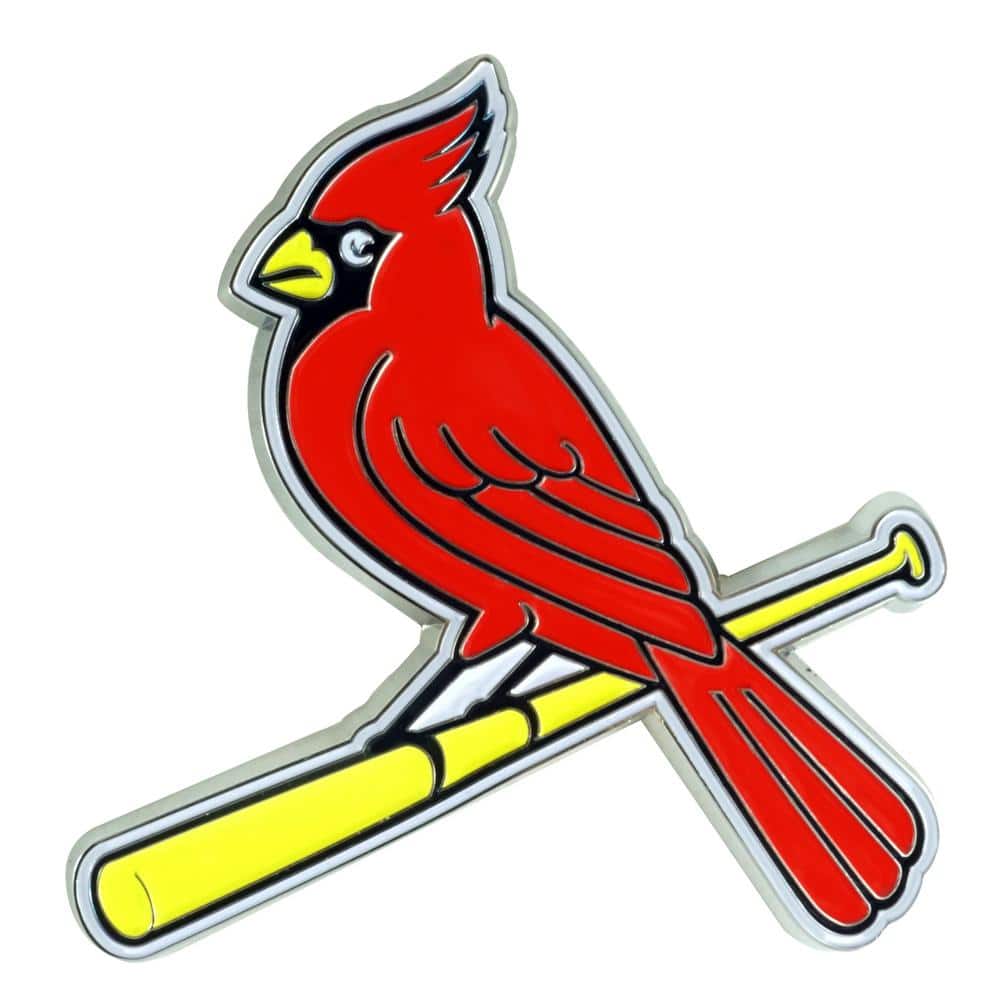 FANMATS MLB - St. Louis Cardinals 3D Metal Color Emblem 26717 - The Home  Depot