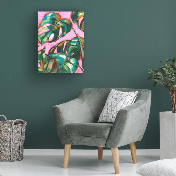 Trademark Art Albena Hristova 'Palms II Bright' Canvas Art