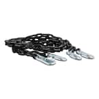 60" Safety Chains with 2 Snap Hooks Each (5,000 lbs., Vinyl-Coated, 2-Pack)