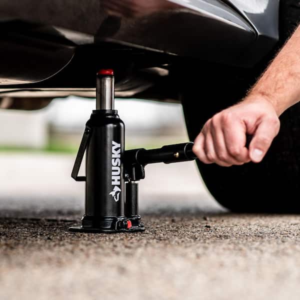 Husky 4 Ton Bottle Jack HPL4BW-ZDT-TH - The Home Depot