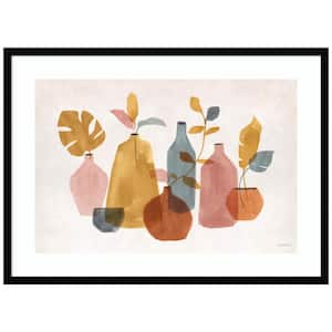 "Terracotta Vases 01" by Lisa Audit 1 Piece Wood Framed Giclee Home Art Print 24 in. x 33 in.