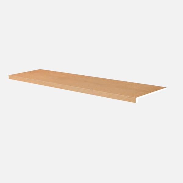 A&A Surfaces Citrine Crest 5/4 in. T x 12 in. W x 47.25 in. L Luxury Vinyl Stair Tread Molding (2-pieces/case)
