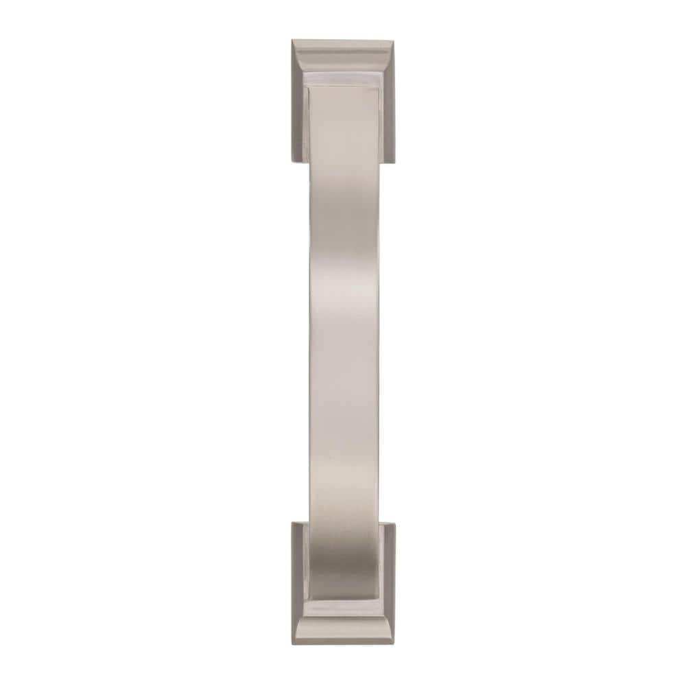 Satin Nickel Brushed Cabinet Drawer Pull with Mounting Hardware