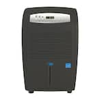 Energy Star 50-Pint High Capacity up to 4000 sq. ft. Portable Dehumidifier with Pump in Gray