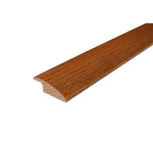 Adelle 0.38 in. Thick x 2 in. Wide x 78 in. Length Flat Gloss Wood Reducer