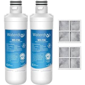 Refrigerator Water FilterReplacement For LG LT1000PLMXS28626SLFXS26973SLFXS26596S and LT120F (2-pack)
