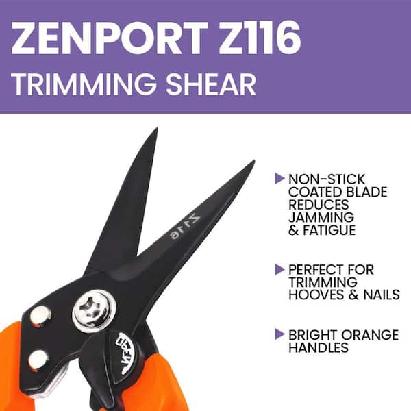 ZENPORT Z116 Twinblade Trimming Shear Z116 - The Home Depot