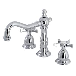 Hamilton 8 in. Widespread 2-Handle Bathroom Faucet in Polished Chrome