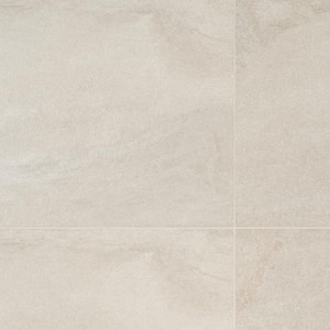 Dominion Linen Beige 23.62 in. x 47.24 in. Matte Limestone Look Porcelain Floor and Wall Tile (15.49 sq. ft./Case)