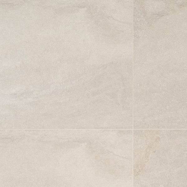 Ivy Hill Tile Dominion Linen Beige 23.62 in. x 47.24 in. Matte Limestone Look Porcelain Floor and Wall Tile (15.49 sq. ft./Case)