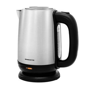 7.1-Cup Stainless Steel Electric Kettle, BPA-Free, Corded, Auto Shut-Off
