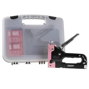 3-in-1 Heavy Duty Staple Gun, Upholstery Staple Gun With 3000 Staples,  Quick Jam Release, Adjustable Force, Staple Tacker Kit For Wood,  Upholstery, Ca