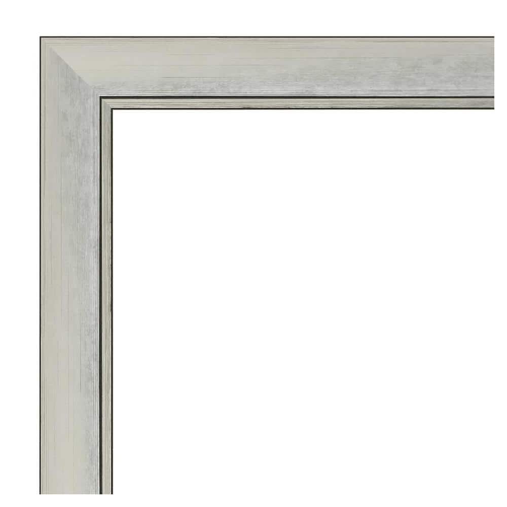 Antiqued Silver Patina Rectangular Wall Picture Frame