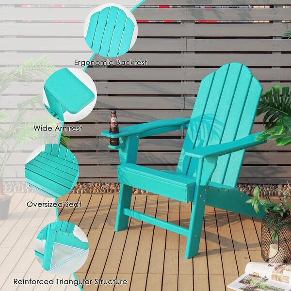 turquoise patio chairs