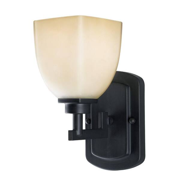 World Imports Galway 1-Light Oil Rubbed Bronze Wall Sconce
