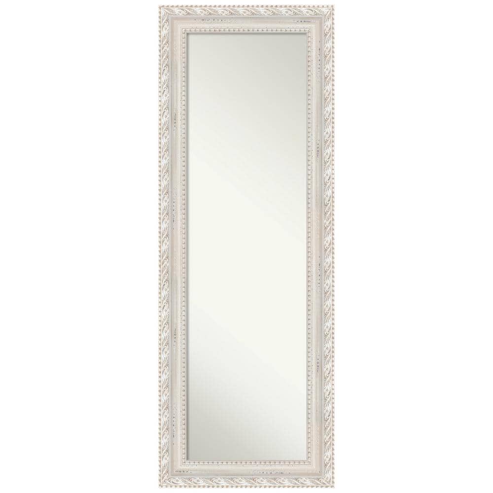 20"x54" Non-Beveled Opera Wood Door Mirror, Wall-Mountable - Amanti Art