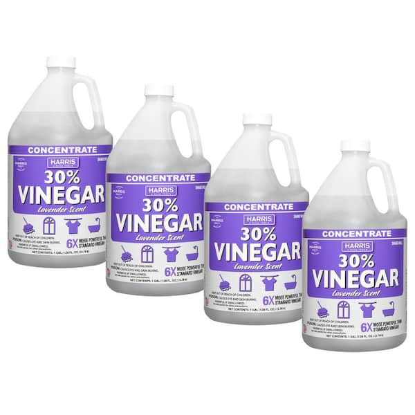 Harris 128 oz. 30% Vinegar All Purpose Cleaner Lavender (4-Pack)