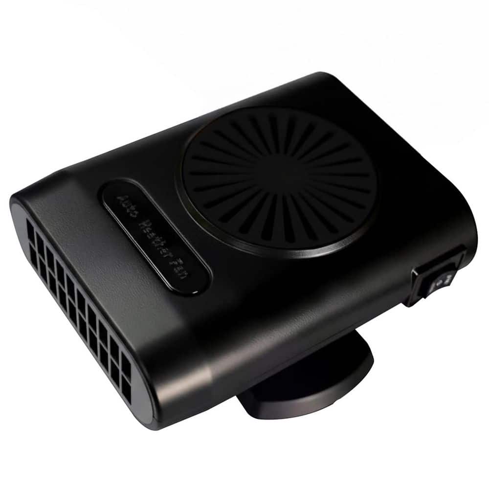 200W 12V Car Heater Defroster 2-in-1 Heating Cooling 360° Adjustable ABS Polymer Black 1 Pack for 12V Vehicles price history on PriceWatchPro