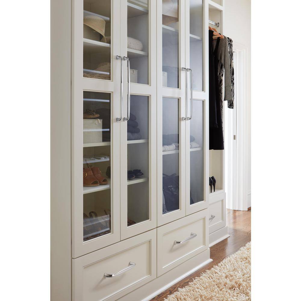 Polished Chrome 18" Modern Appliance Pull with Mounting Hardware