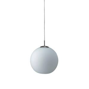 Rondo 1-Light Nickel Hanging Pendant