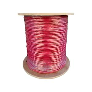 1,000 ft. 16/4 Red Solid Unshielded CL3R/Riser Spool UL Fire Alarm Cable