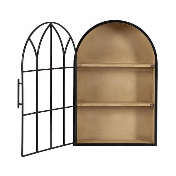 Kate and Laurel Megara 16 in. W x 6 in. D Natural Wood