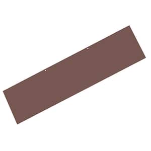 Classic Series BR-2 47.1875 in. x 12 in. x .1046 in. Brick Red Powder Coated Steel Extension for Cellar Door