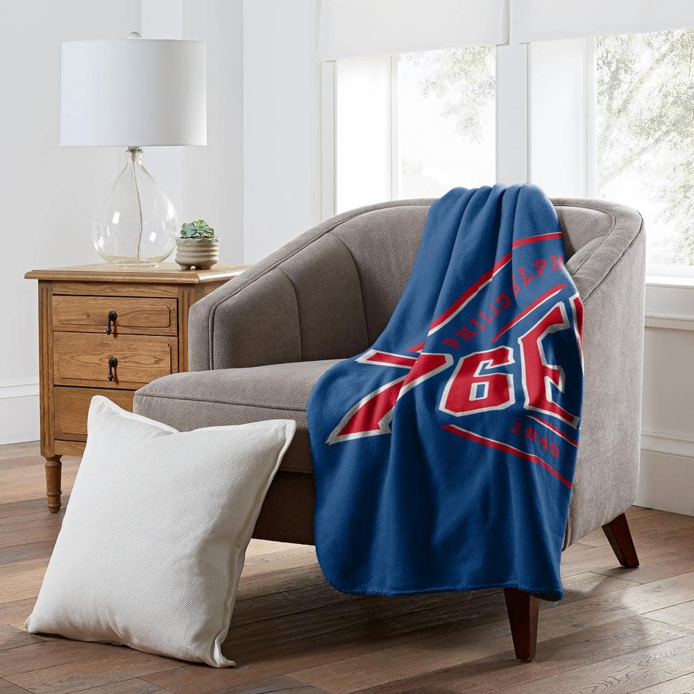 Northwest NBA Los Angeles Lakers New School Mink Sherpa Throw Blanket, Ultra-Plush Soft Fleece, Cozy & Warm, 50x60 Inches