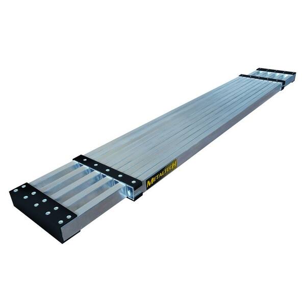 MetalTech 17 ft. Aluminum Telescoping Work Plank with 250 lb. Load Capacity