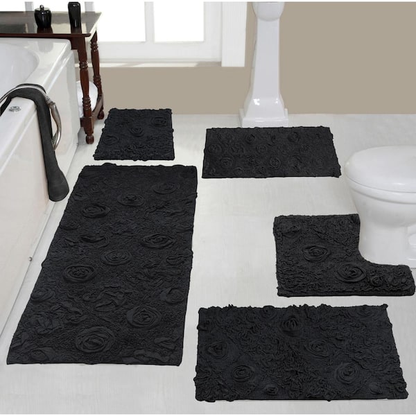 Home Weavers Bathroom Rug, Cotton Soft, Water Absorbent Bath Rug