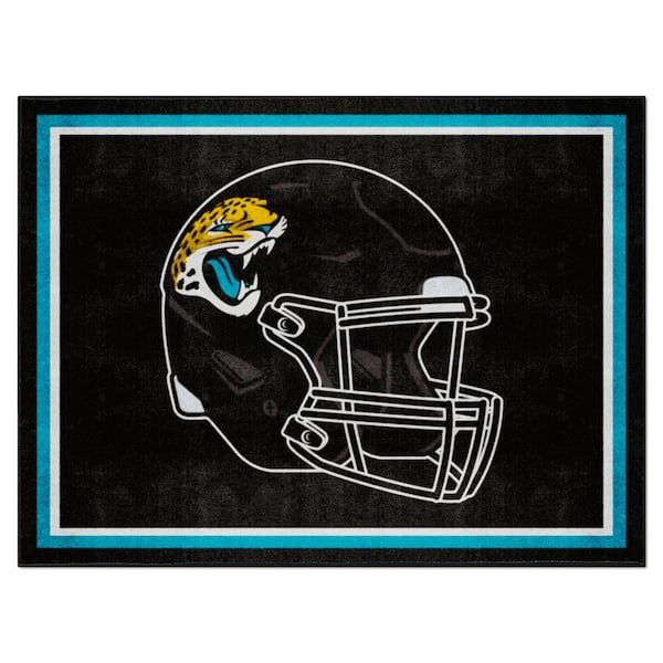 Fanmats Jacksonville Jaguars 8ft. x 10 ft. Plush Area Rug