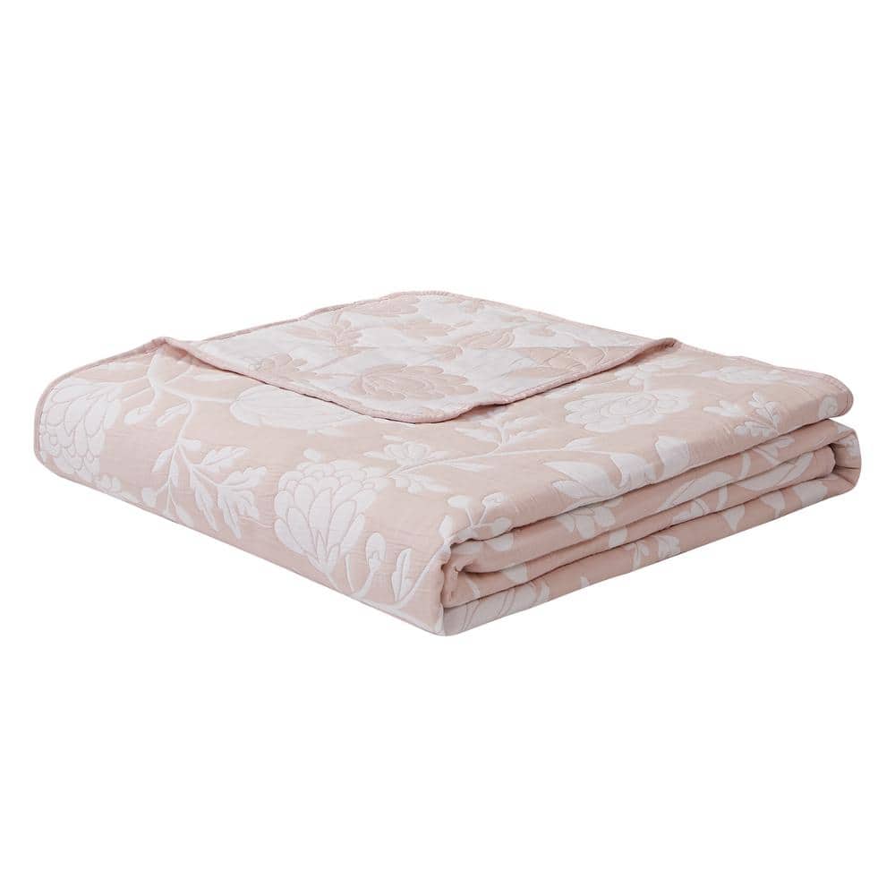 Rosewood Estate Pink Floral Cotton Blend Quilt Set