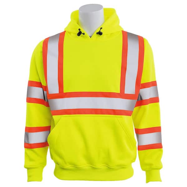 ERB W376C 3X-Large HVL Polyester Safety Sweatshirt