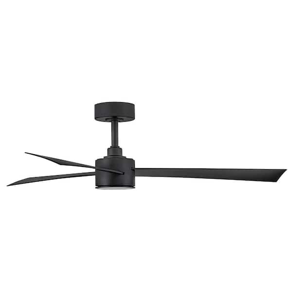 HINKLEY Speck 52.0 in. Indoor/Outdoor Integrated LED Matte Black