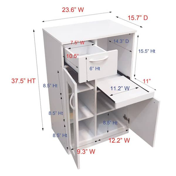 Hastings Home 13.5-in W x 13.5-in H 3-Tier Freestanding Iron Can Rack in  the Cabinet Organizers department at