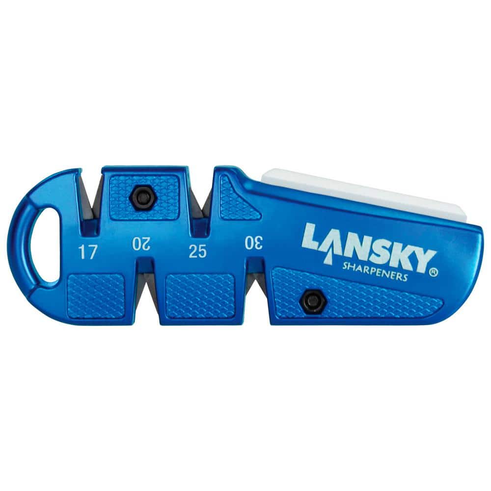Lansky Deluxe 5-Stone Sharpening System : Hunting Knife Sharpeners : Sports  & Outdoors 