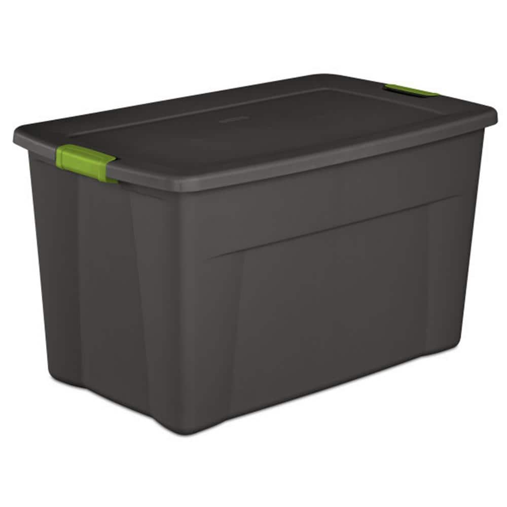 UPC 073149945105 product image for Latching 35 Gal. Storage Tote in Lapis Blue | upcitemdb.com